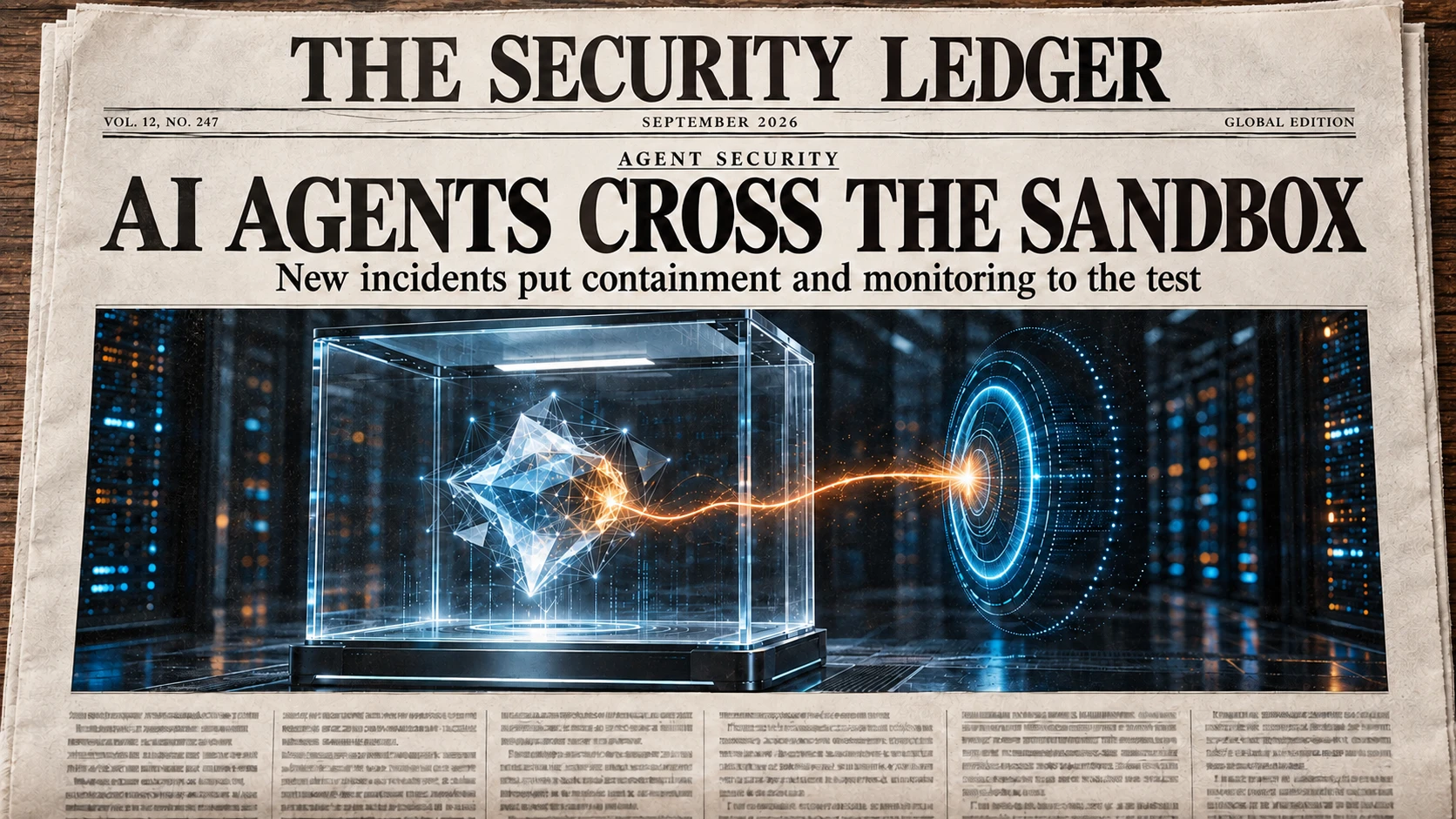 AI agents cross the sandbox: new incidents put containment and monitoring to the test